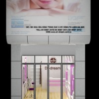 Thiết kế cửa hàng mỹ phẩm - Mỹ Đình